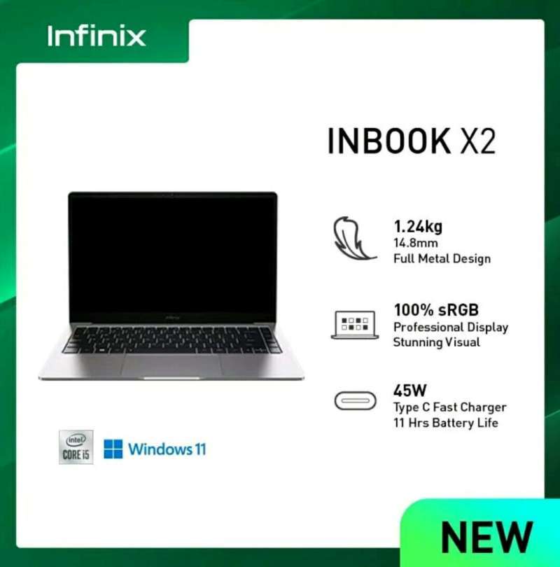 Intel Core Infinix Jual Infinix Inbook X2 Intel® Core™ I5-1035g1 14fhd Display/8gb/512gb ...