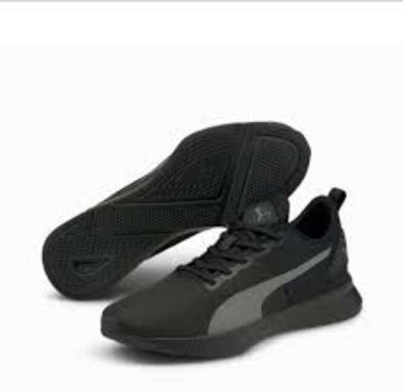 Jual PUMA Shoes Running FLYER Runner Mesh Puma Black-CASTLEROCK ...