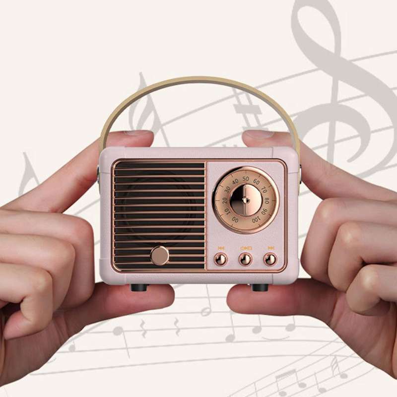 Jual Retro Bluetooth Speaker Classic Old Fashion Portable Vintage Decor ...