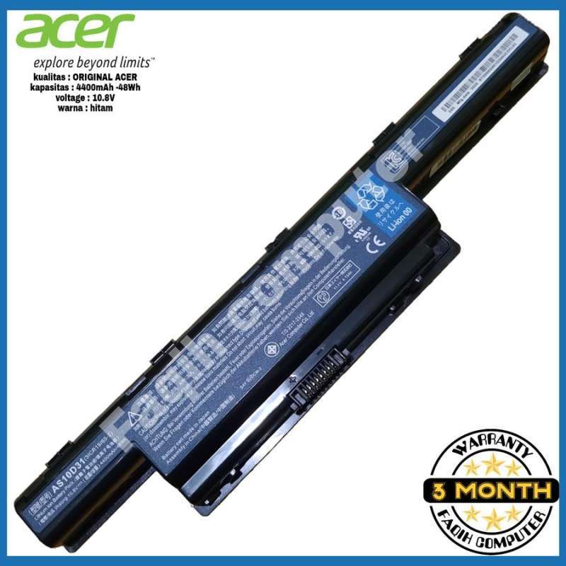 Jual Baterai Battery Laptop Acer Aspire 4738 4739 4741 4743 4750 4752