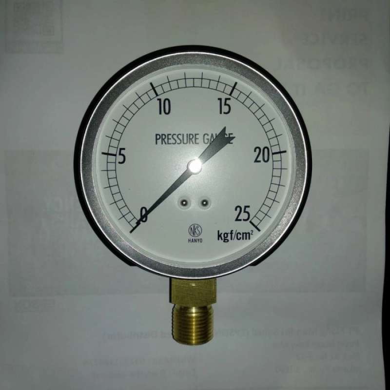 Promo Pressure Gauge Nagano Keiki Nks 25Kg/Cm Diskon 9 di Seller JIHAN