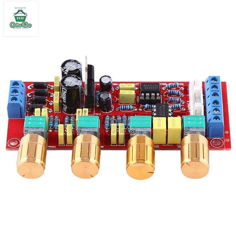 Promo HiFi Preamp NE5532 Pre-Amplifier Volume Tone Control Board Kits ...