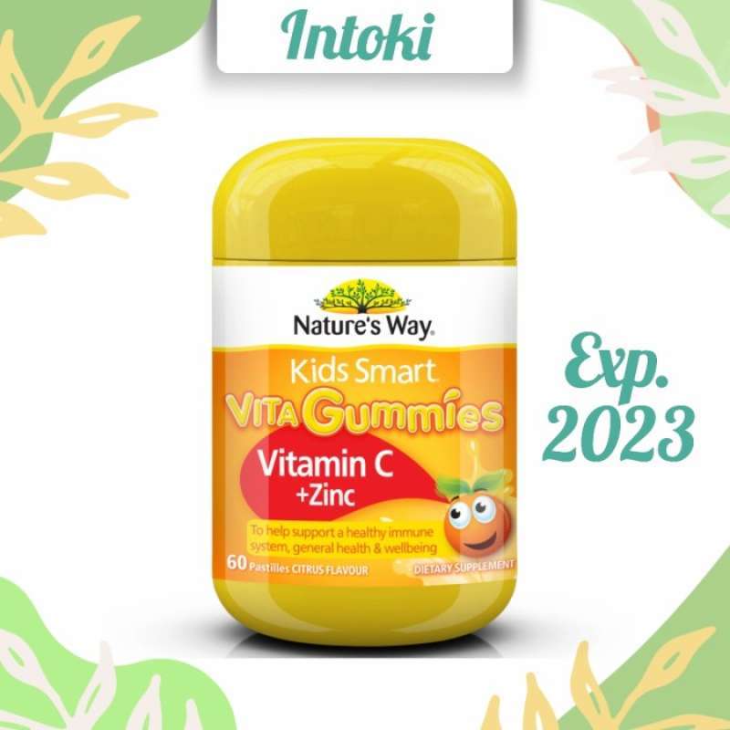 Jual Nature's Way Kids Smart Vita Gummies Vitamin C + Zinc. Imun flu anak. di Seller Bagus Shop