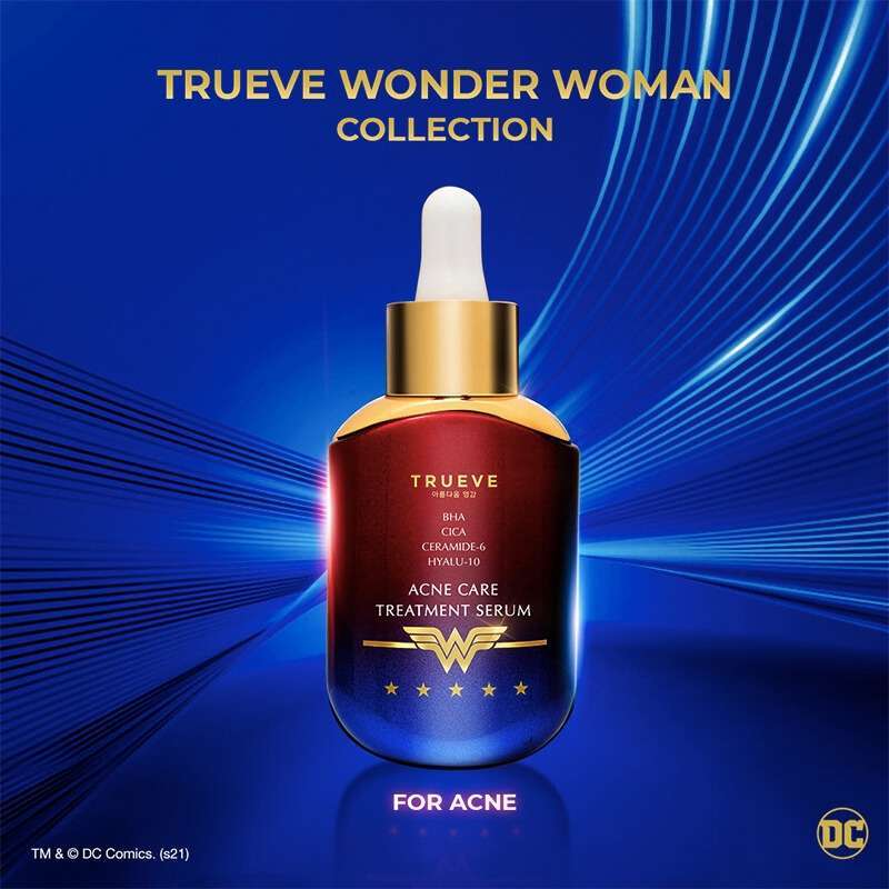 Promo TRUEVE Wonder Woman Acne Care Treatment Serum 30ml Diskon 8% di