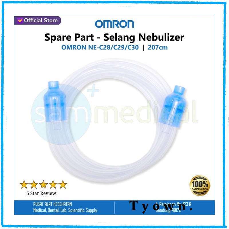 Jual Perlengkapan medis Omron Spare Part Selang Nebulizer Air Tube