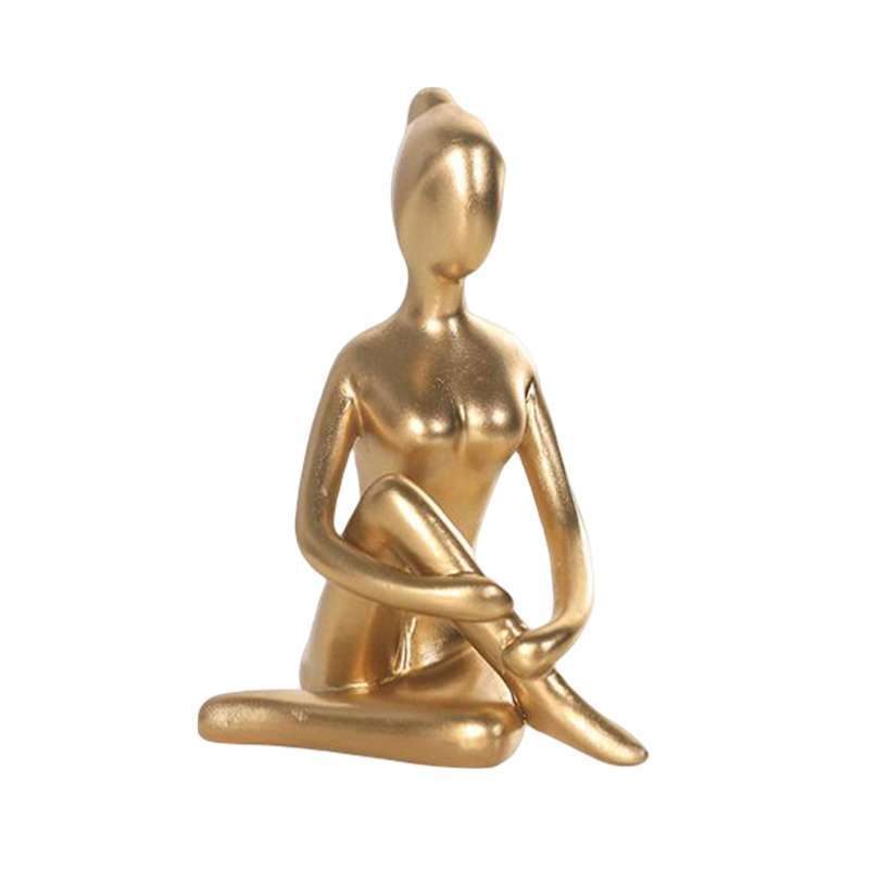 Jual Yoga Girl Statue Figurine Small Decor For Spiritual Room