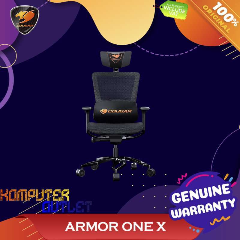 Jual COUGAR ARGO BLACK ERGONOMIC GAMING CHAIR di Seller Komputeroutlet
