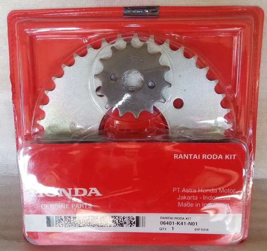Jual Gearset, Gear Paket Supra X 125 Fi 2017 (k41) Ahm (asli Honda) Di