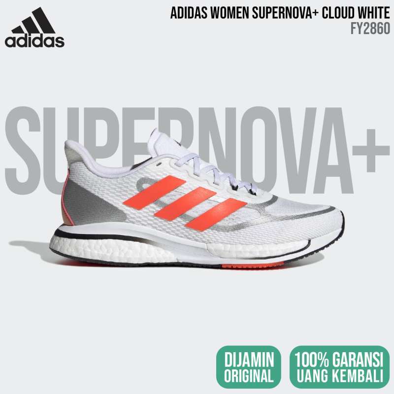 Jual adidas Supernova+ [FY2860] Cloud White Women Original BNIB RESMI ...