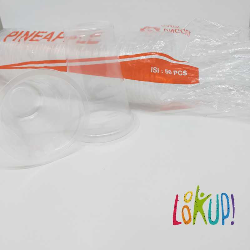 Promo Gelas Kopi Plastik Isi 50 220ml Gelas Plastik Untuk Kopi