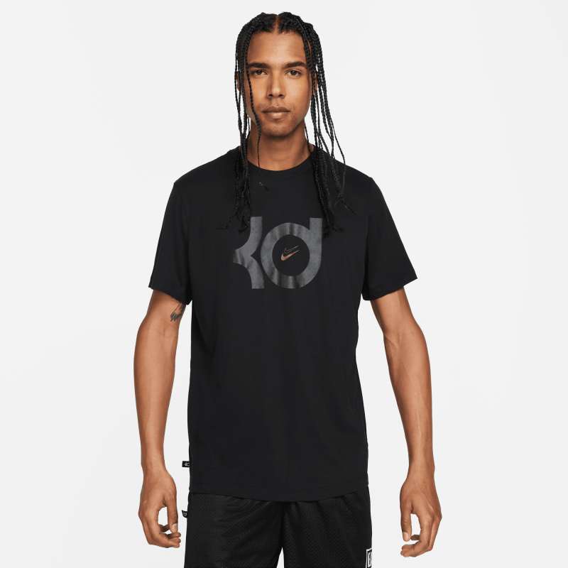 Promo NIKE Men Basketball Dri-FIT Tee KD Logo Kaos Basket Pria [DQ1876