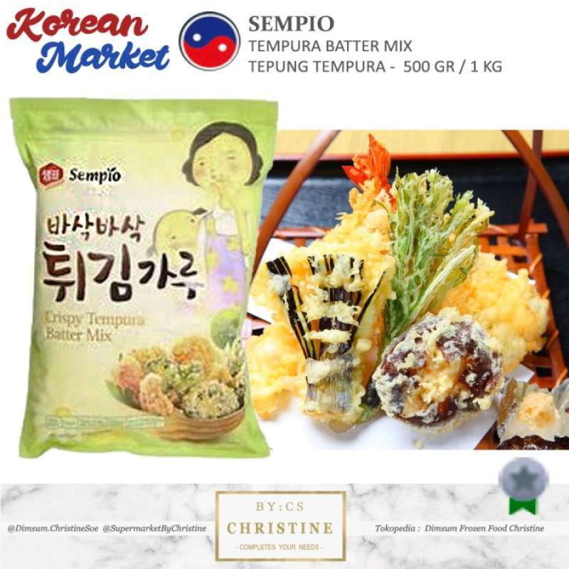 Promo OEM SEMPIO TEMPURA SEMPIO CRISPY TEMPURA BATTER MIX TEPUNG