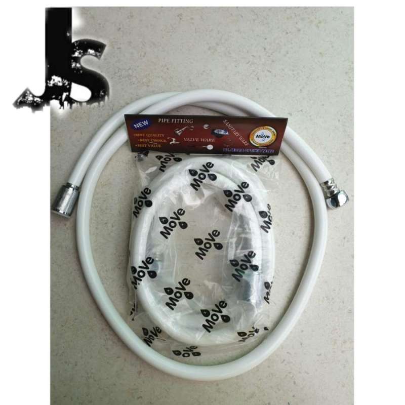 Jual Slang Selang Shower Kran Stop Kran Fleksibel Flexible 1,2 Meter