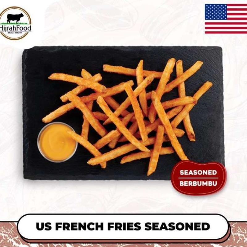 Jual French Fries Seasoned Batter Coated USA Kentang Goreng Berbumbu