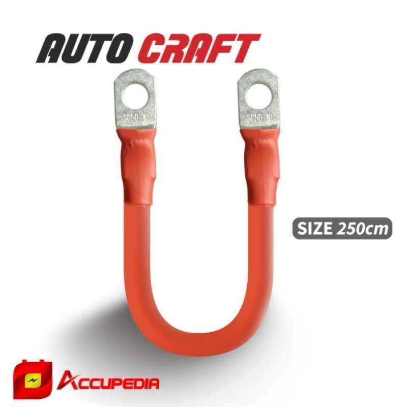 Jual Kabel Aki Merah 35Mm Kabel Tembaga Autocraft Serabut Nyaf