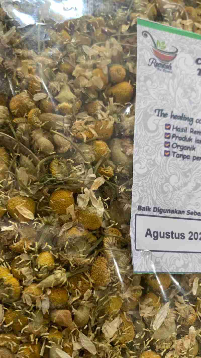 Jual CHAMOMILE FLOWER TEA 1 KG di Seller Rempah Bu Risma Bahagia, Kab