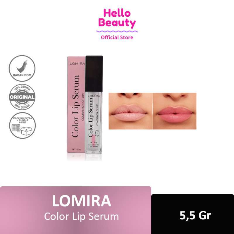 Promo LOMIRA Color Lip Serum 5.5Gr Lip Serum Lomira Diskon 40 di