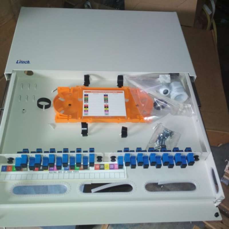 Jual OTB Kap. 24 core SC sliding lengkap merk litech di Seller Cullen ...