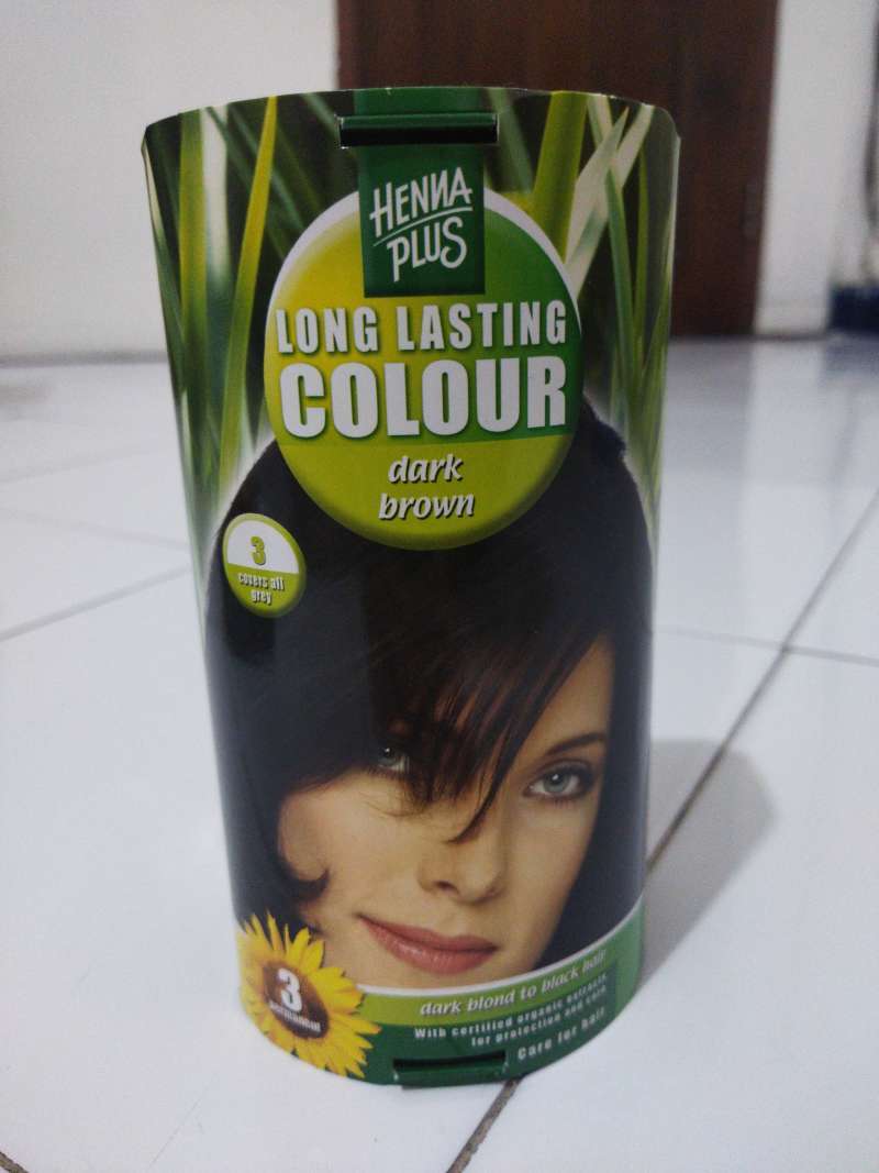 Jual Henna Plus Long Lasting Dark Brown di Seller DaSoonKu Tangkerang