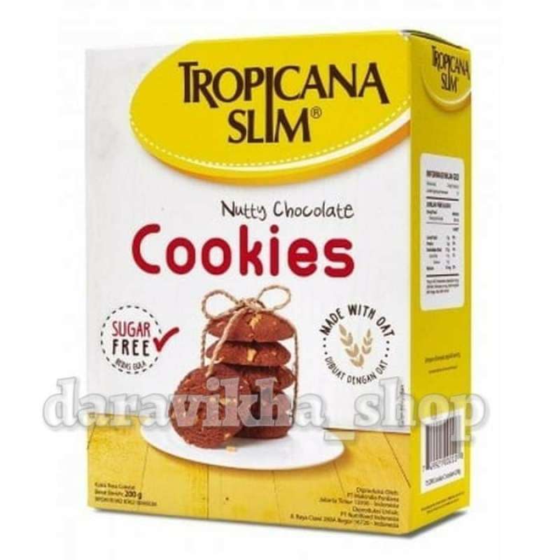 Jual Tropicana Slim Cookies 200g / Biskuit Tropicana Slim di Seller ...