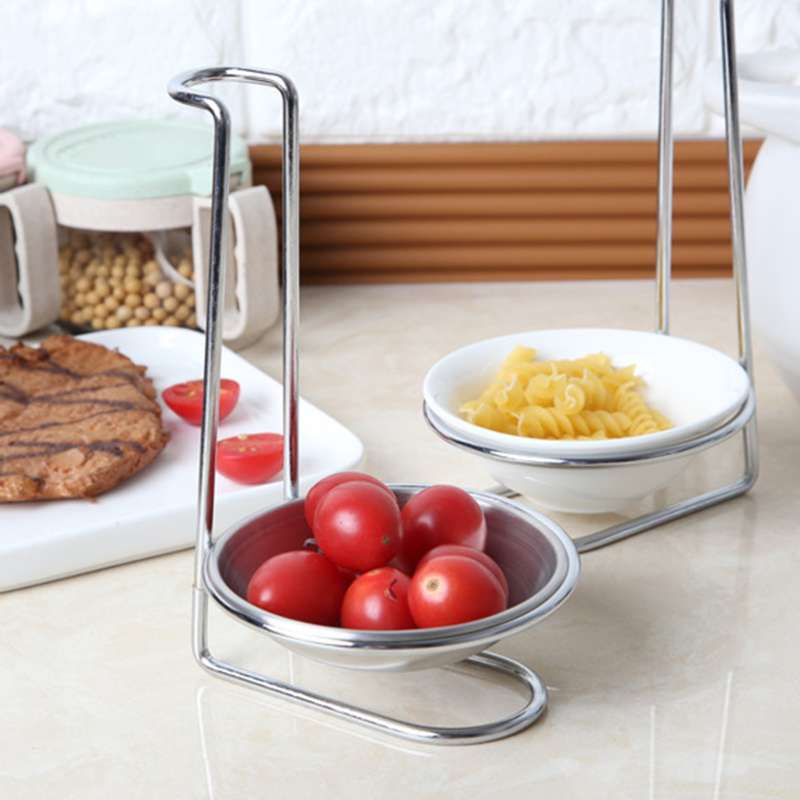 Jual Soup Ladle Holder Removable Prevent Drips Stainless Steel Eating