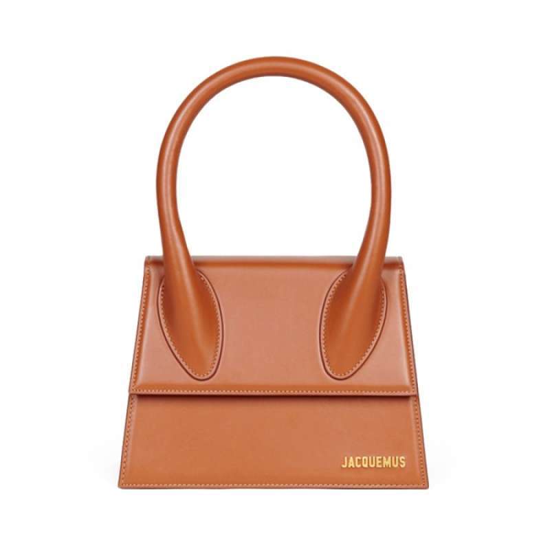 Jual Jacquemus Le Grand Chiquito Leather Bag Light Brown di Seller