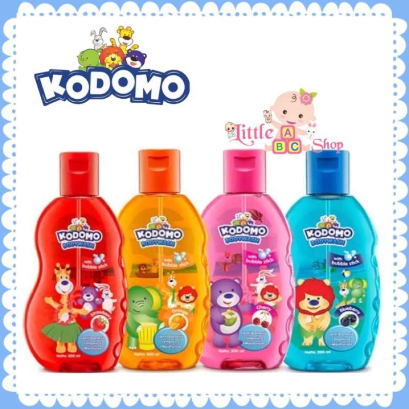 Promo KODOMO Body Wash Botol Gel 200ml / sabun mandi anak kodomo Diskon