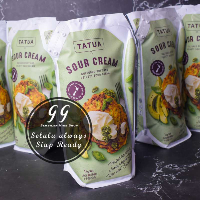 Jual Tatua SOUR Cream 1 KG New Zealand Krim Asam Soft and Velvety