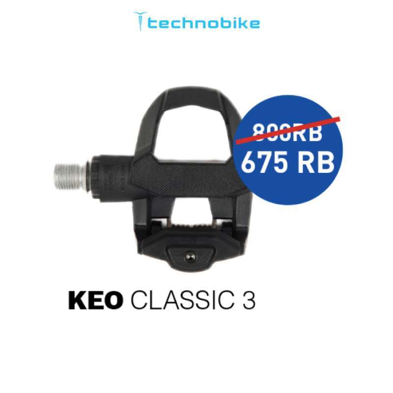 Promo LOOK KEO CLASSIC 3 BLACK Pedal Sepeda Roadbike Diskon 19 di