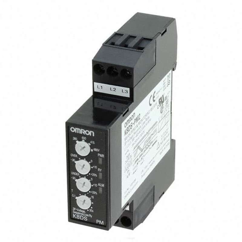 Jual Phase Failure Relay Over Under Voltage K8Ds Pm2 Omron Bukan