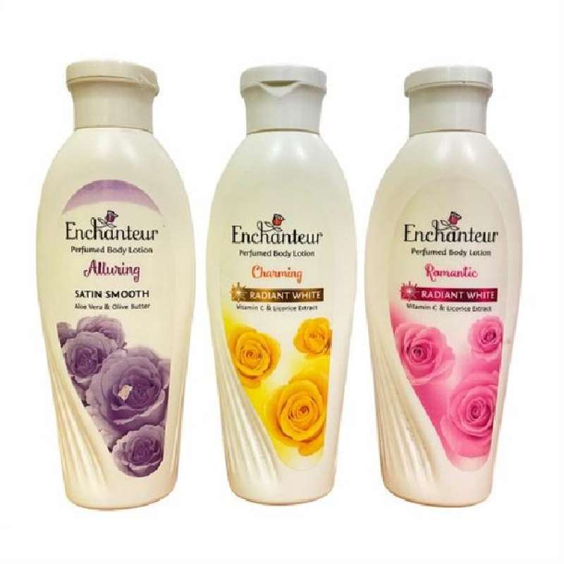 Jual Enchanteur Satin Smooth Perfumed Body Lotion 100 ml 200 ml di
