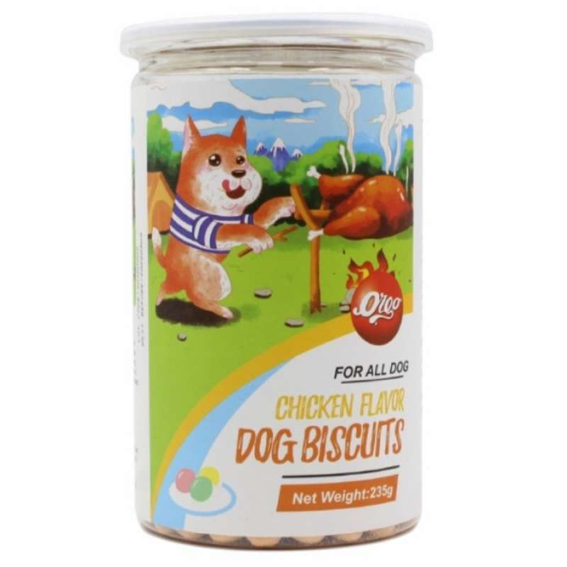 Jual Orgo Dog Biscuits Chicken Flavor 235Gr di Seller DENTA PET SHOP Kalibata, Kota Jakarta