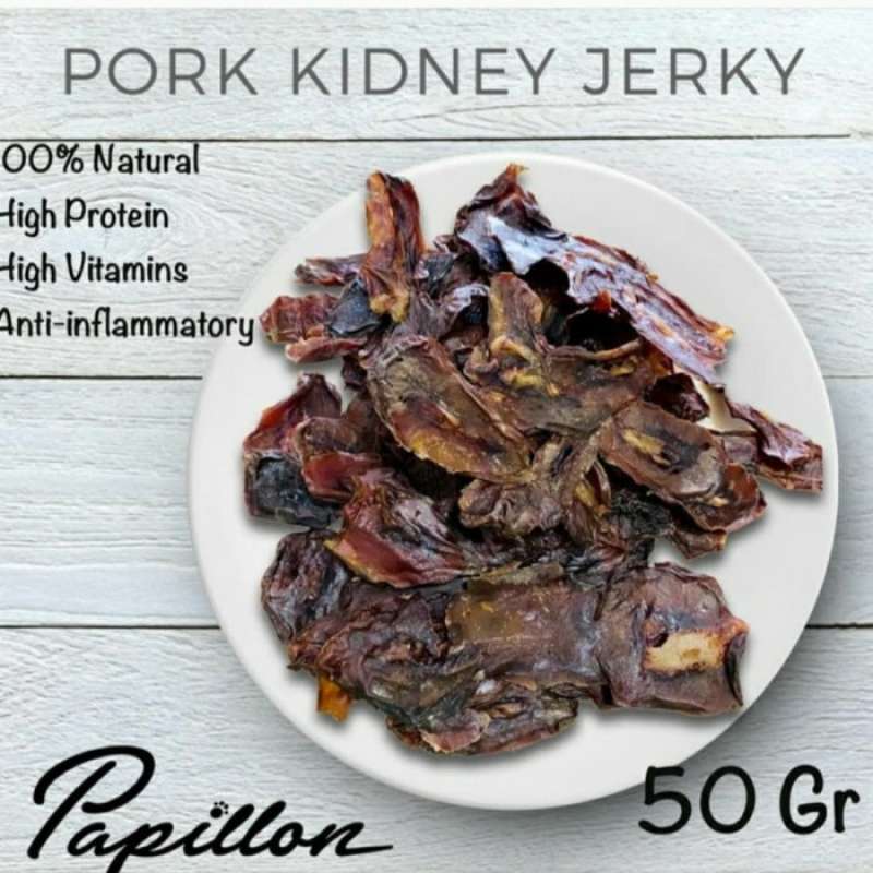 Jual Pork Kidney Jerky 50 Gram di Seller DENTA PET SHOP Kalibata