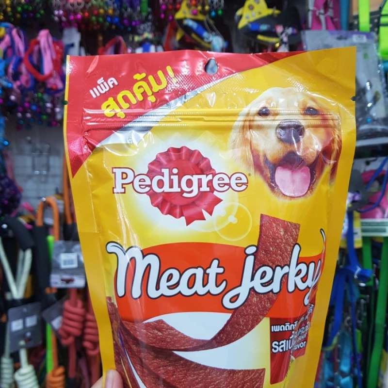 Jual Pedigree Meat Jerky Grilled Liver Flapor Smokey Beef Flavor