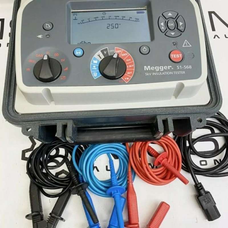 Jual Megger S1568 5 Kv Dc Insulation Resistance Tester S1 568 Di