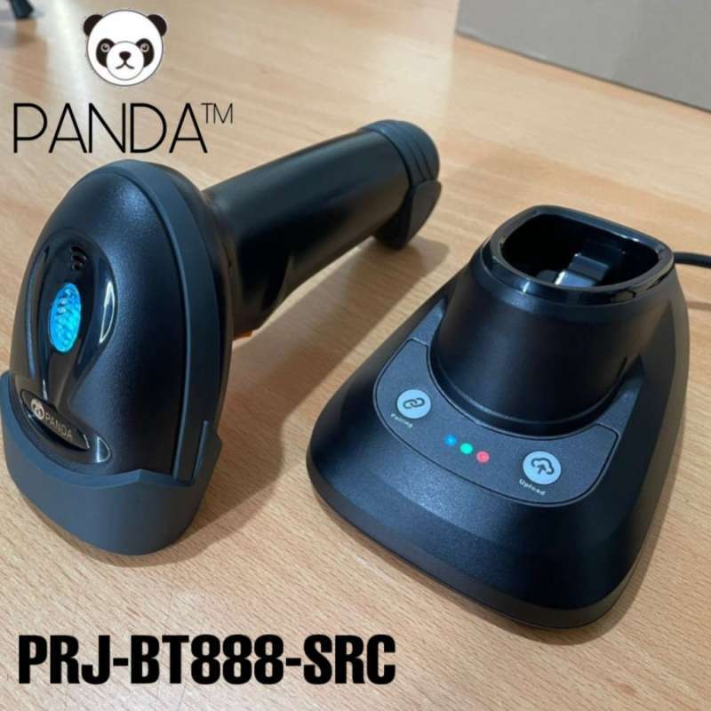 Jual Cordless 2D Wireles Bluetooth 2.4G Panda Barcode Scanner di Seller