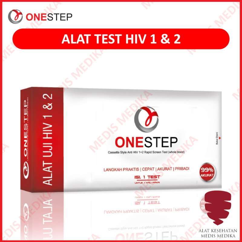 Jual Onestep Alat Tes HIV Test Diagnosa Cek Kesehatan Uji AIDS One Step
