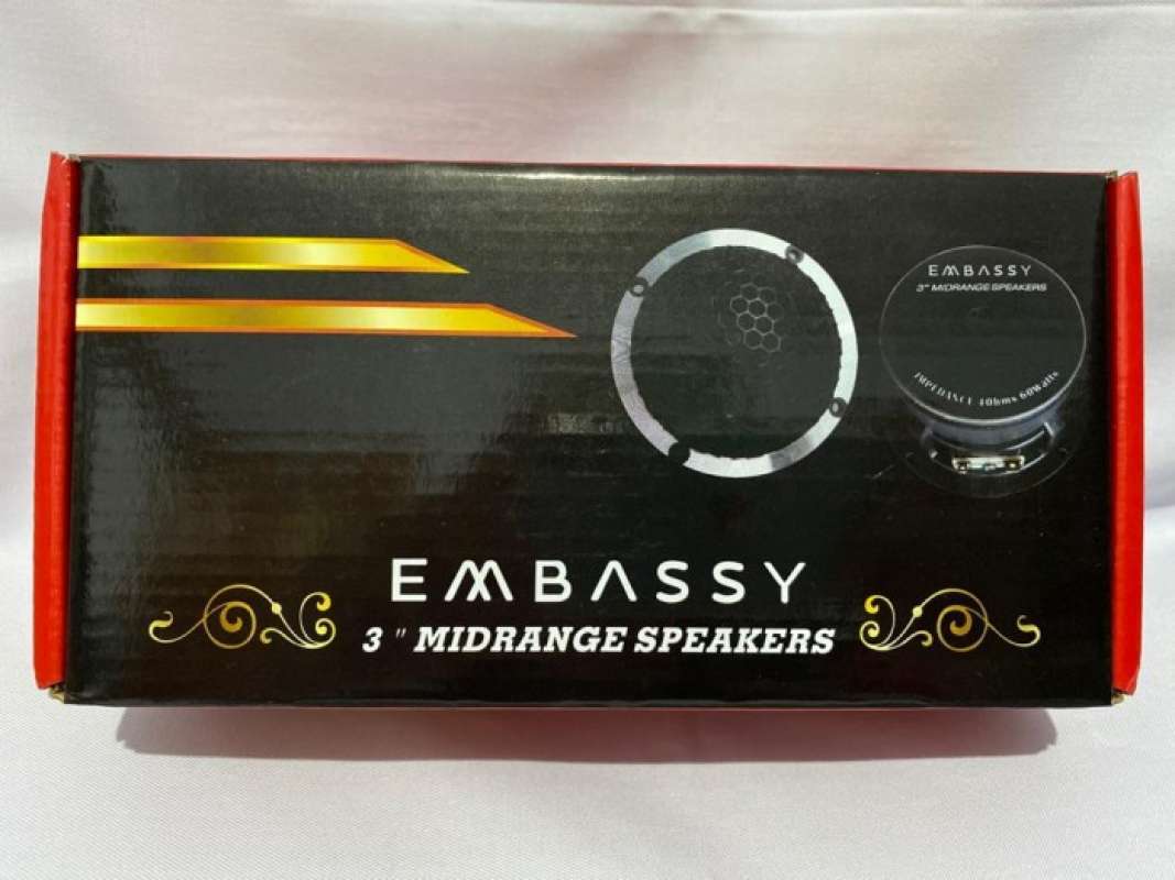Embassy 3 Inch Jual Speaker 3 Inch Midrange Embassy Di Seller Gasta Depn - Cengkareng ...