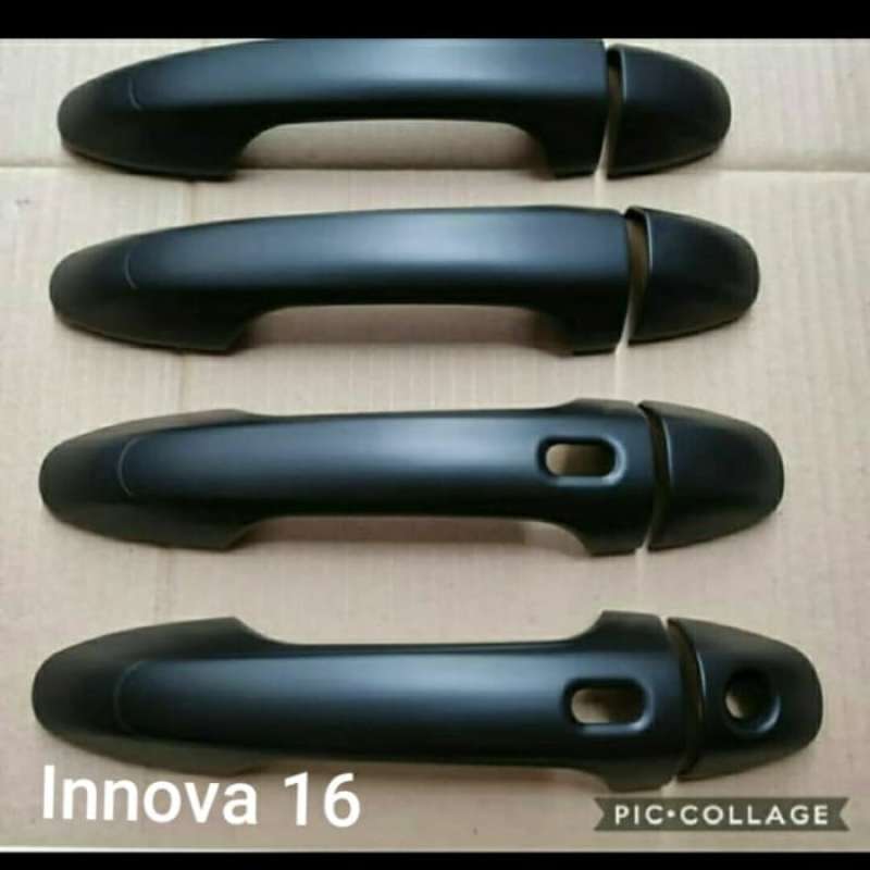 Jual Cover door handle All new Innova 2016 reborn blacktivo smart key
