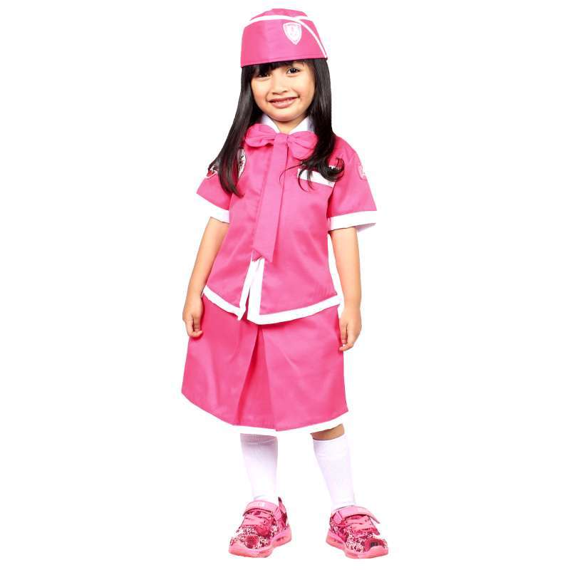 Jual BAJU PROFESI ANAK TK KOSTUM PRAMUGARI MERK KIJANG di Seller Ismah