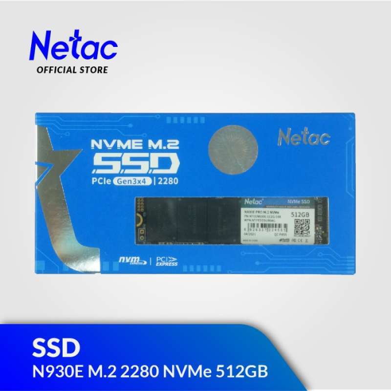 Jual SSD NETAC 512GB N930E PRO M.2 NVME 2280 - NETAC N930E PRO 512GB M ...