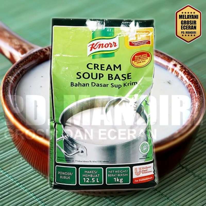 Jual KNORR CREAM SOUP BASE 1 KG / BAHAN DASAR SUP KRIM di Seller PD