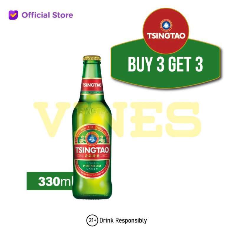 Jual Tsingtao Beer 330ml Buy 3 Get 3 Free Di Seller Vines Grogol
