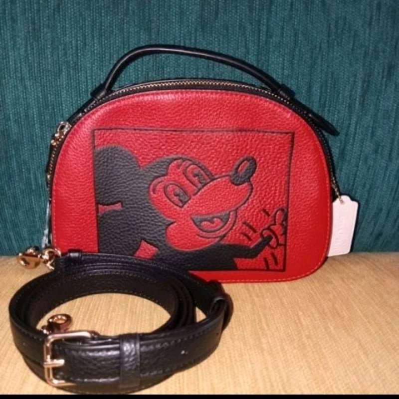 Jual TAS AUTHENTIC COACH DISNEY MICKEY MOUSE SERENA SATCHEL di Seller