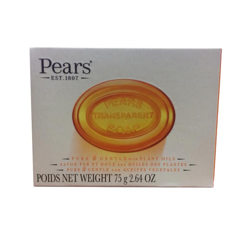 Jual Pears Est.1807 Transparent Soap With Natural Oils Sabun Mandi Batang [75 g] di Seller
