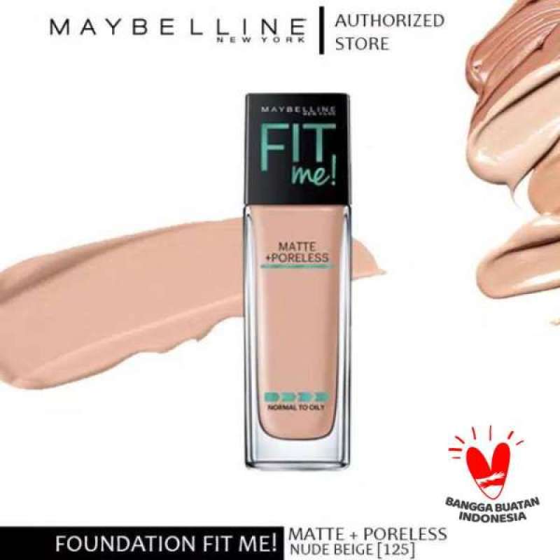 Jual Maybelline Fit Me Matte + Poreless Foundation shade 125 di Seller ...