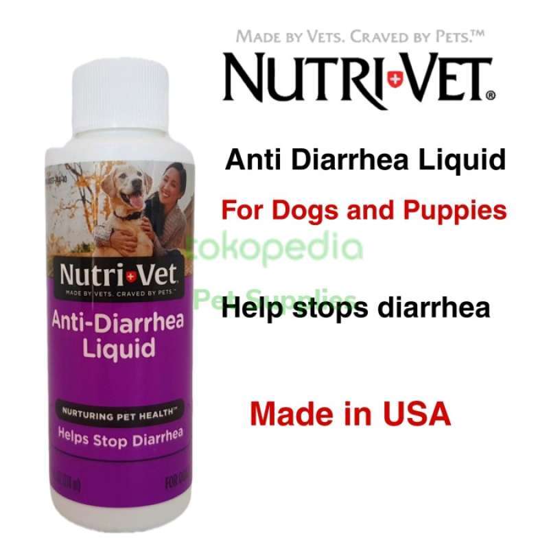 Jual Obat diare anjing NUTRIVET ANTI DIARRHEA LIQUID (USA) di Seller ...