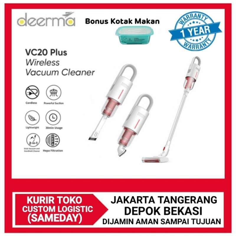 Jual Deerma VC20 Plus Handheld Wireless Vacuum Cleaner Penyedot Debu di