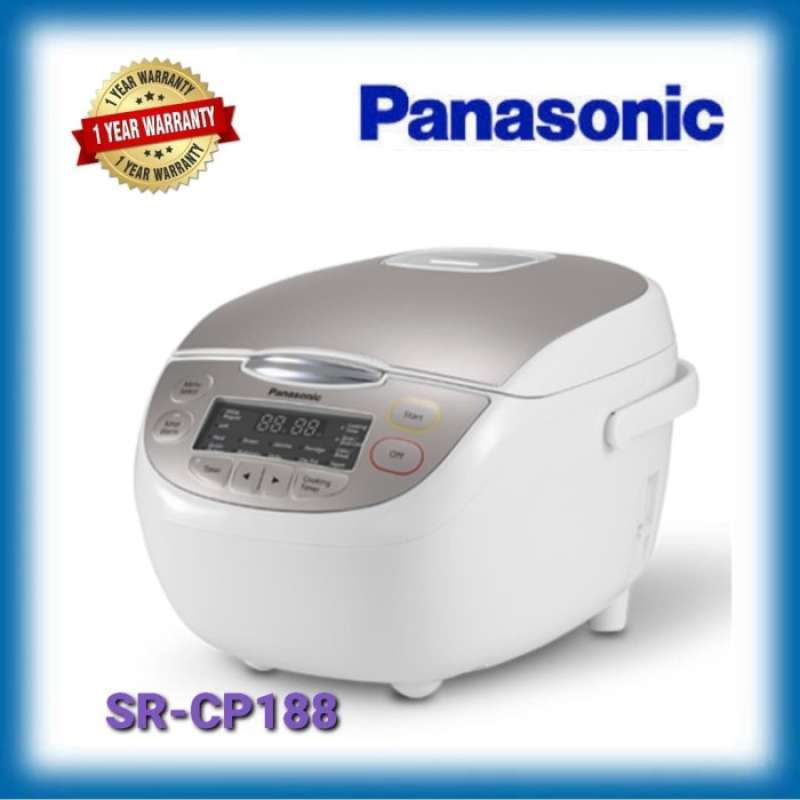 Promo PANASONIC RICE COOKER DIGITAL SRCP188 / 1,8 liter / 10 cups
