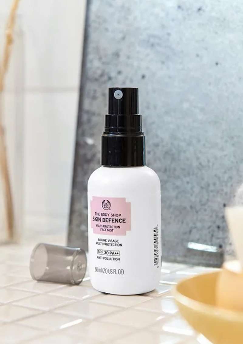 Jual TBS The Body Shop Skin Defence Protection Face Mist SPF45 PA++